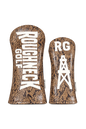 Roughneck Golf Rattlesnake Driver & Fairway Headcover Set (White)