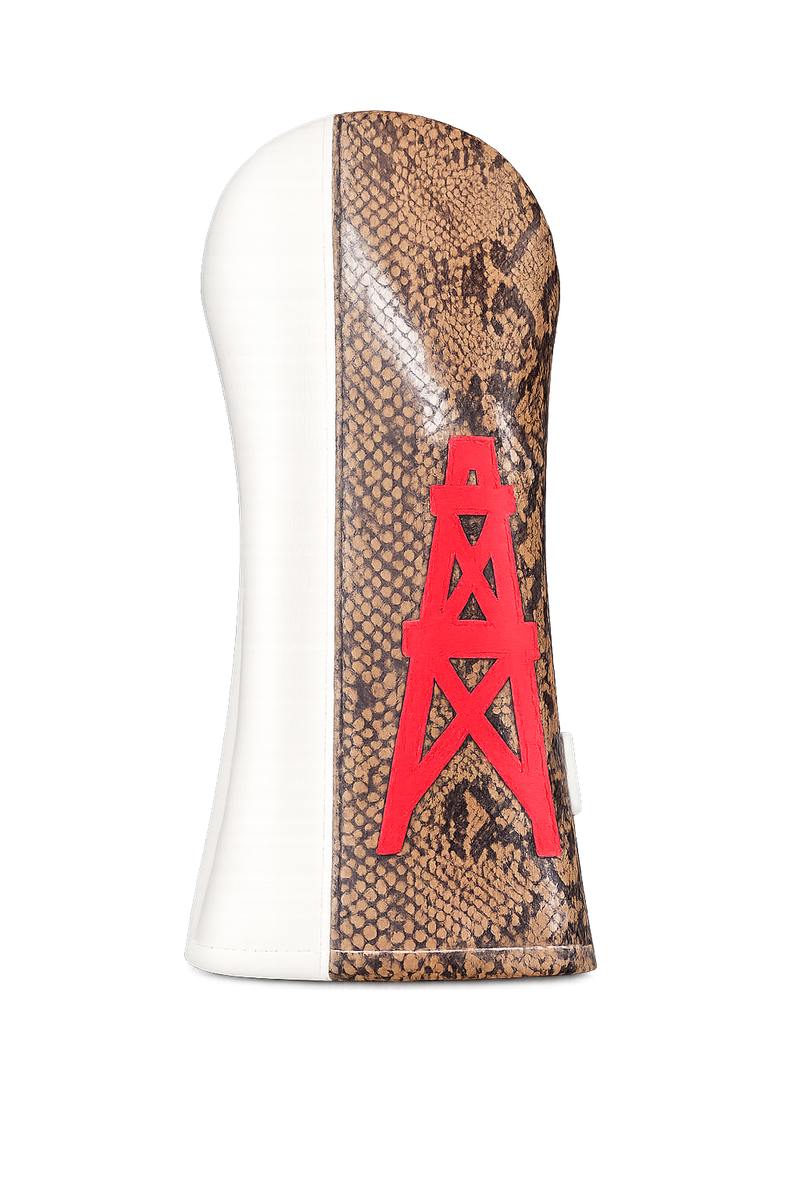 Roughneck Golf Fairway Wood Headcover Red Derrick