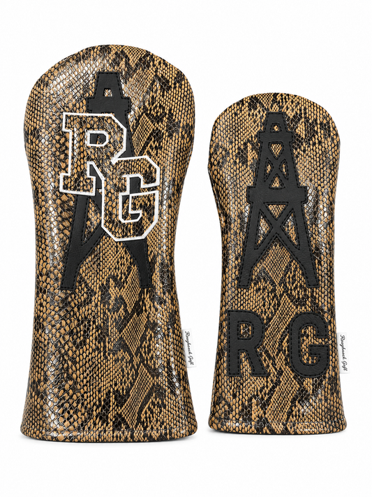 Roughneck Golf Rattlesnake Driver & Fairway Headcover Set