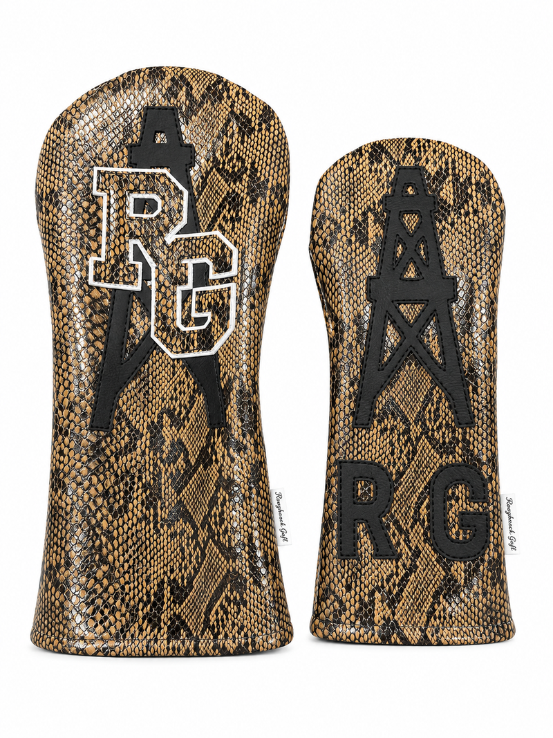 Roughneck Golf Rattlesnake Driver & Fairway Headcover Set