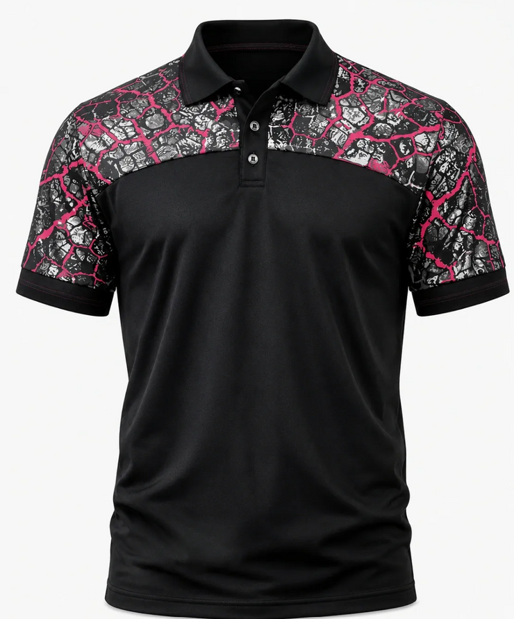 Neon Fracture Polo
